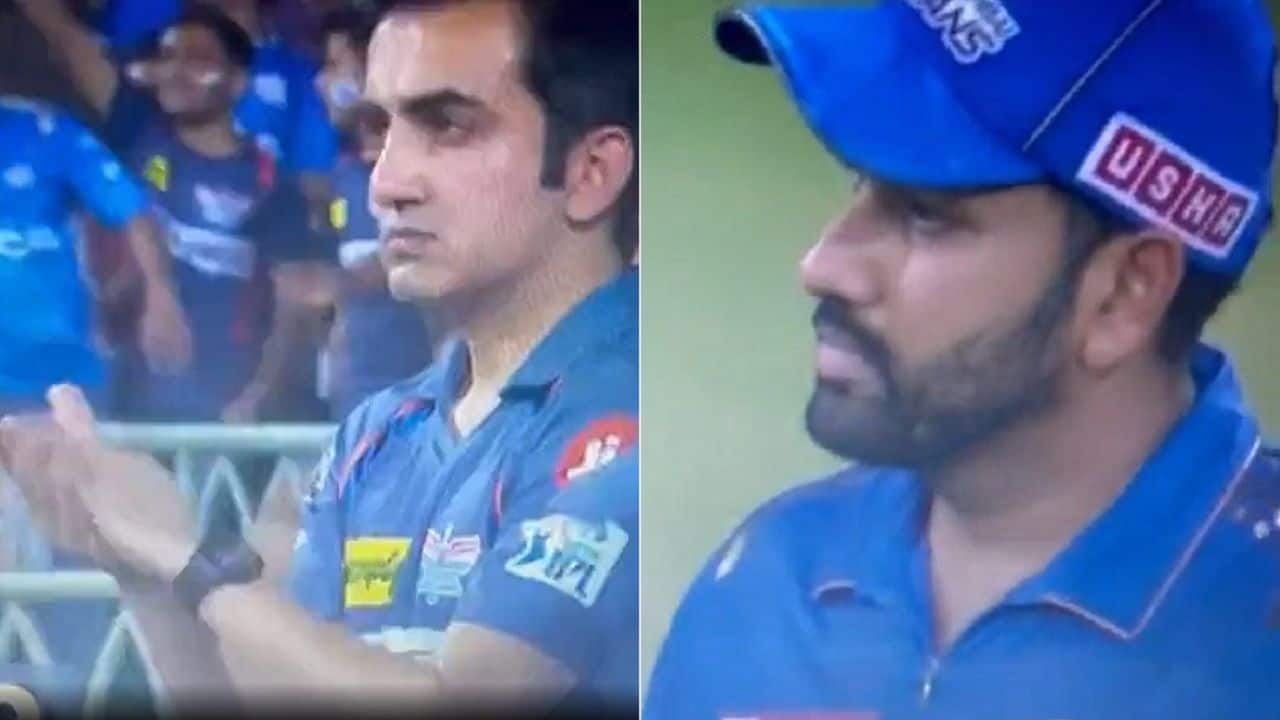 Rohit, Gambhir's Reaction After Stoinis Hammers Chris Jordan For 6,4,4,6,4 Goes Viral - WATCH